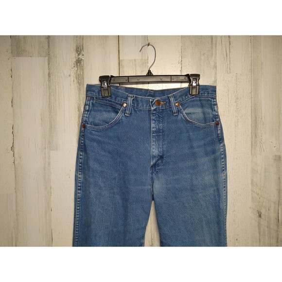 Wrangler 936 Cowboy Cut Rigid Slim Fit Jeans 33x32 (31x30 Actual) - Picture 3 of 6